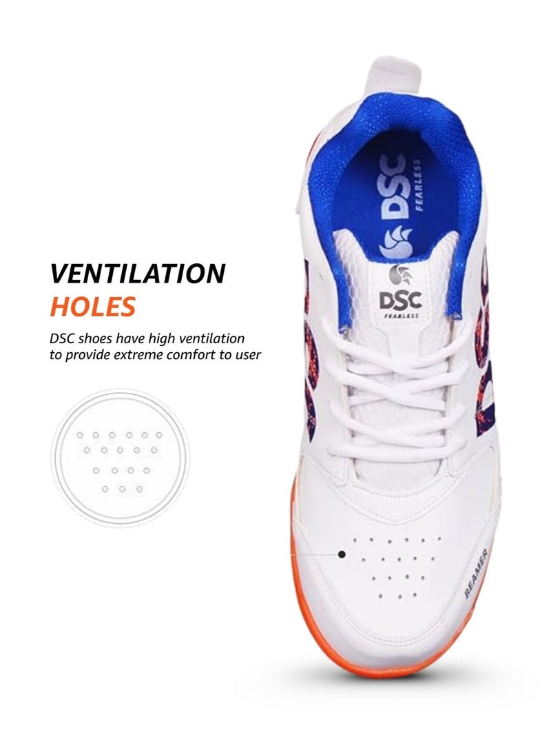 دي أس سي حذاء كريكيت DSC Beamer للرجال والأولاد | أحذية كريكيت رياضية احترافية مصنوعة من البولي فينيل كلوريد (PVC)، مزوّدة بشبكة قابلة للتهوية، مع قبضة فائقة وأداء طويل الأمد - Image 5